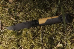 Couteau Opinel N°08 Horizon moutarde & noir