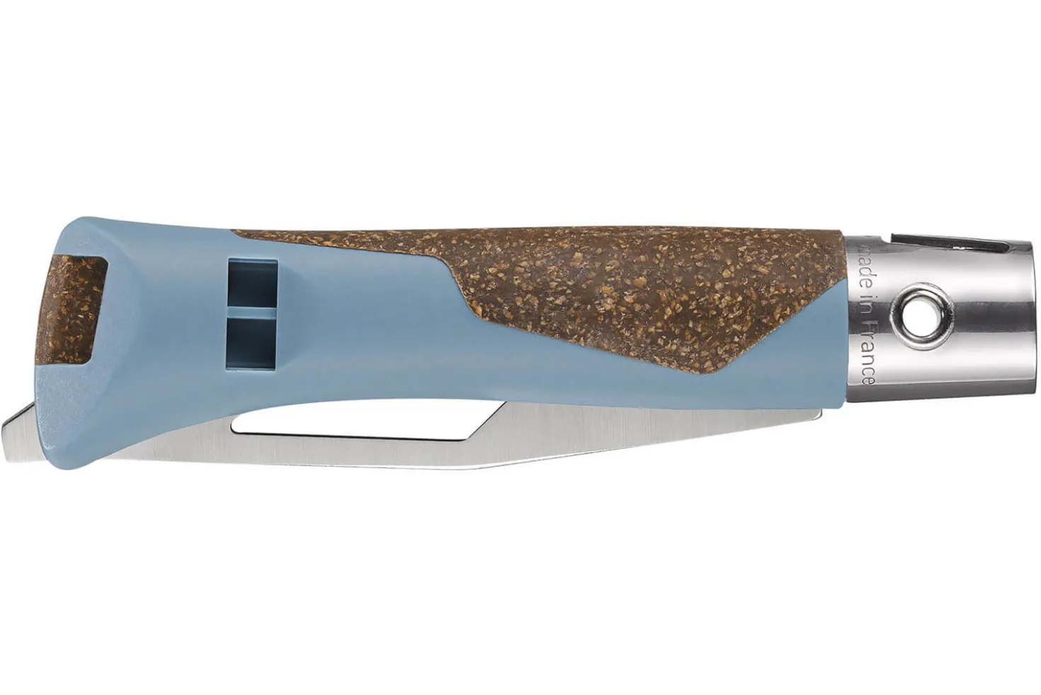 Couteau Opinel Néo7 Alpine bleu glacier