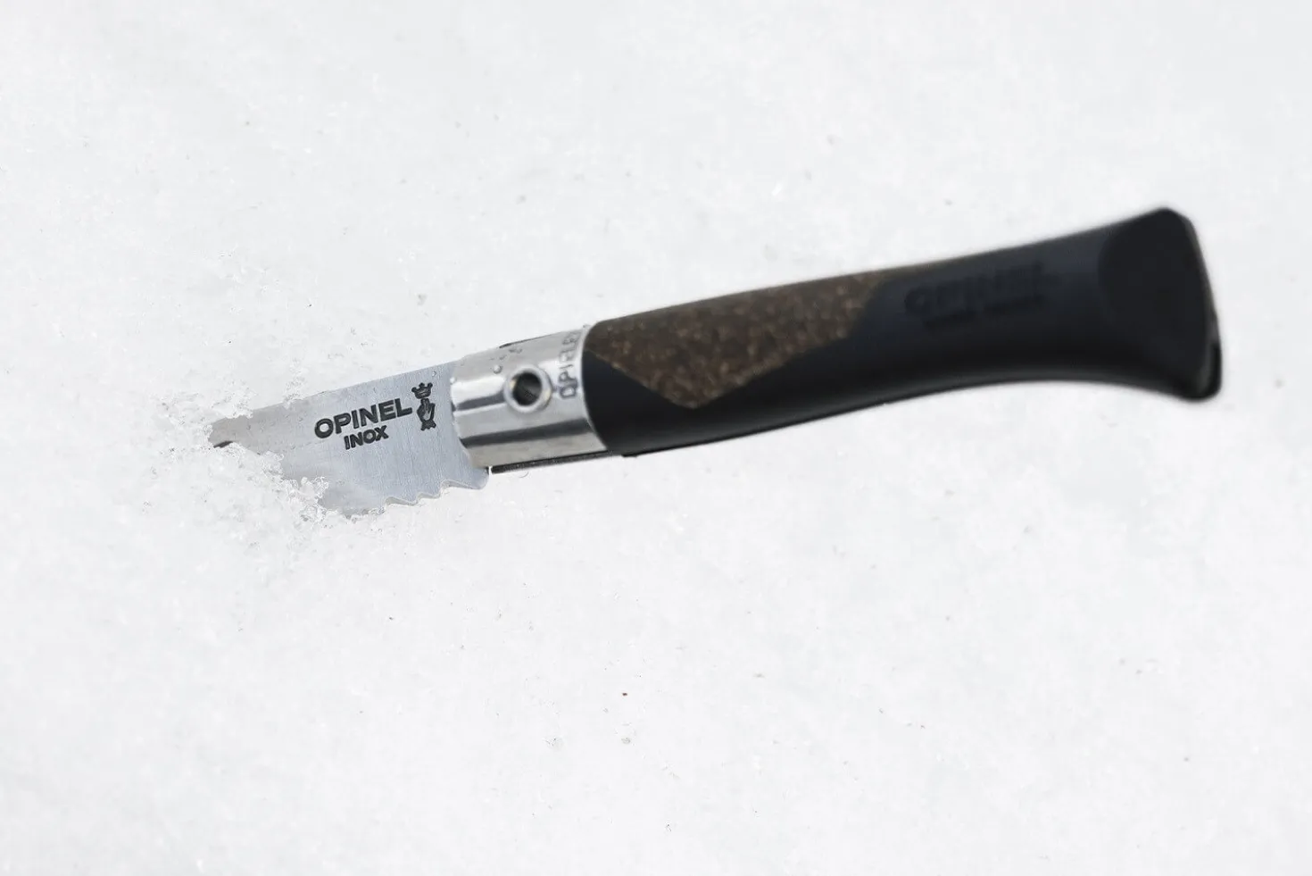 Couteau Opinel Néo7 Alpine brun noir