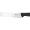 Couteau à pain courbé professionnel Ambrogio Sanelli Supra Vague noir 26cm