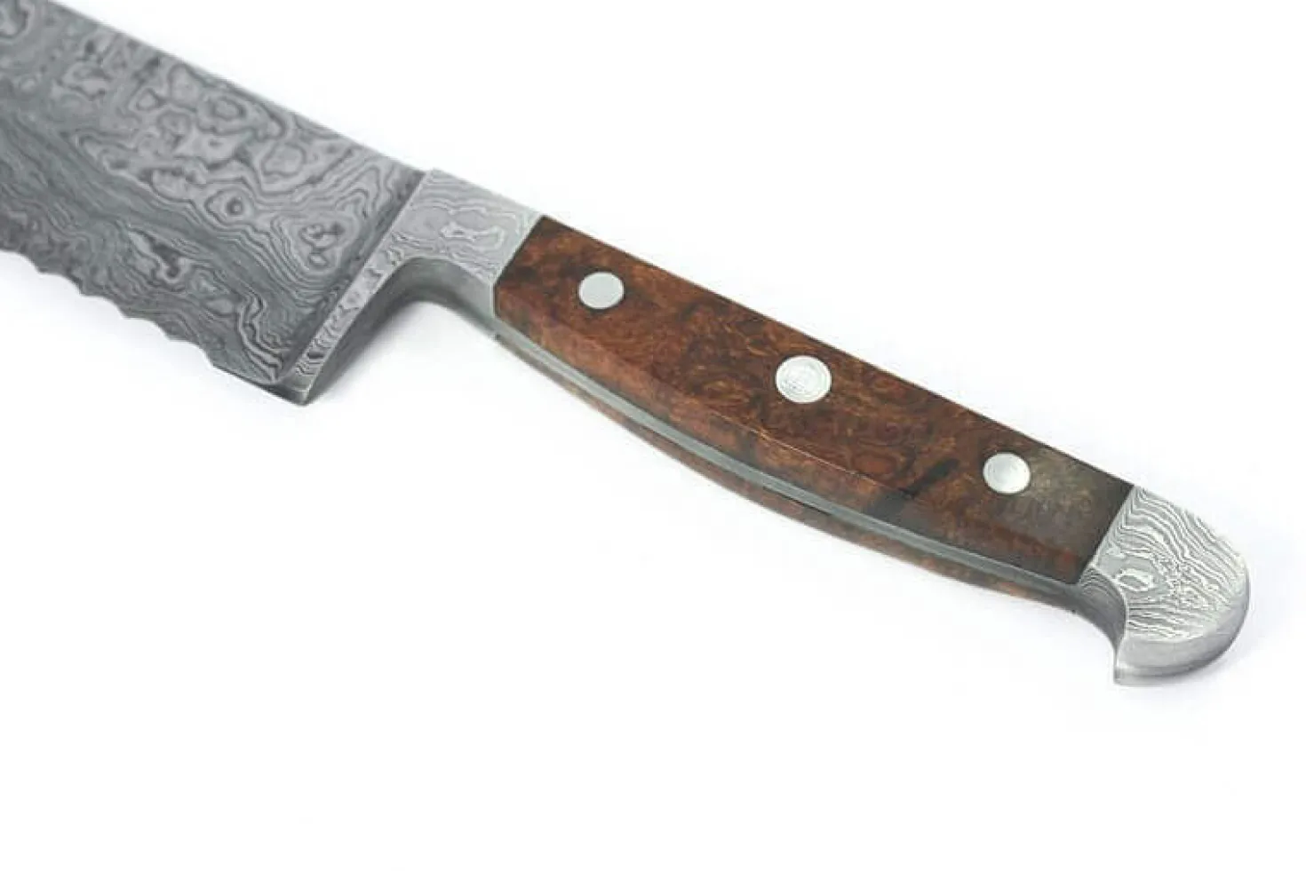 Couteau à pain Damas Gude 32cm