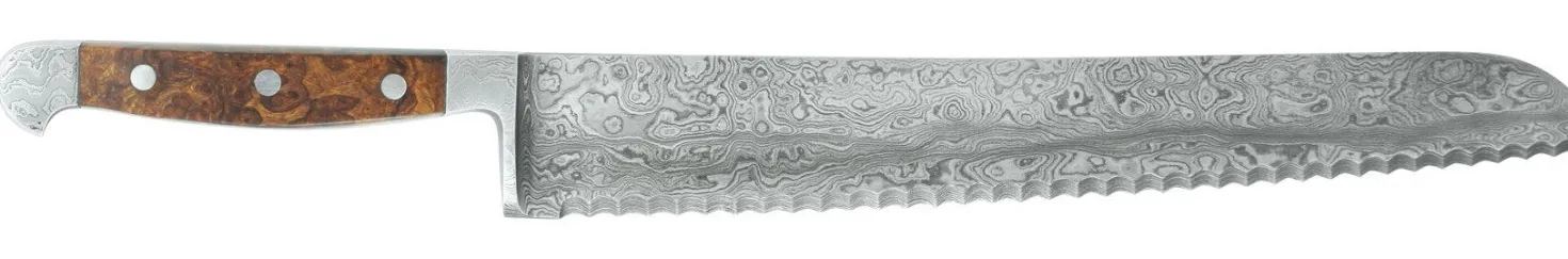 Couteau à pain Damas Gude 32cm