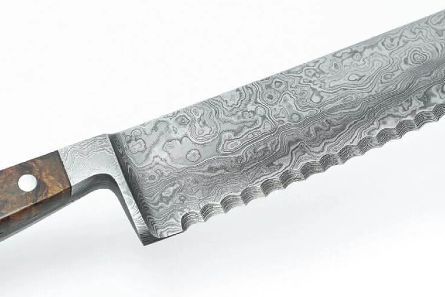 Couteau à pain Damas Gude 32cm