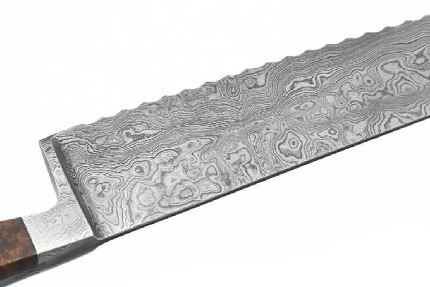 Couteau à pain Damas Gude 32cm