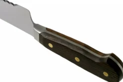 Couteau à pain extra-large Wüsthof Crafter forgé 26cm en chêne fumé