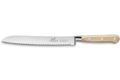 Couteau à pain forgé Sabatier Brocéliande dentelé 20cm manche hêtre
