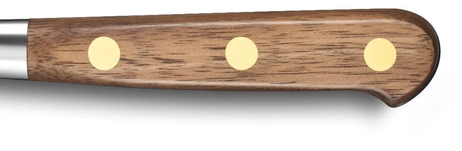 Couteau à pain forgé Sabatier Perigord lame dentelée 20cm manche en noyer