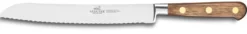 Couteau à pain forgé Sabatier Perigord lame dentelée 20cm manche en noyer
