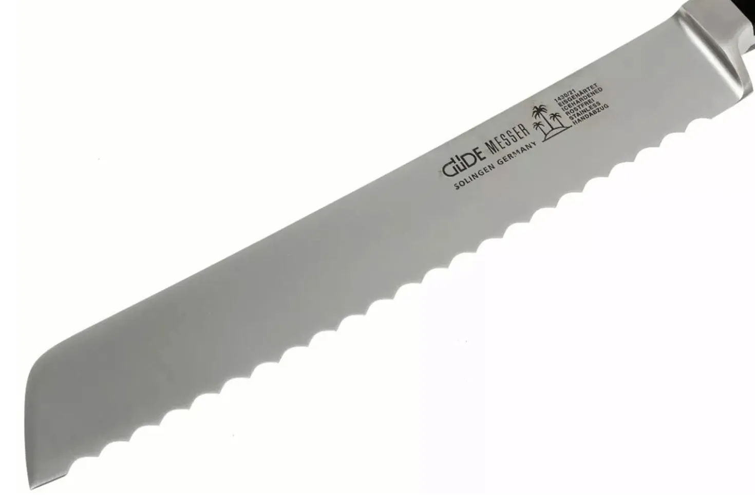 Couteau à pain Güde Alpha 21cm en acier forgé