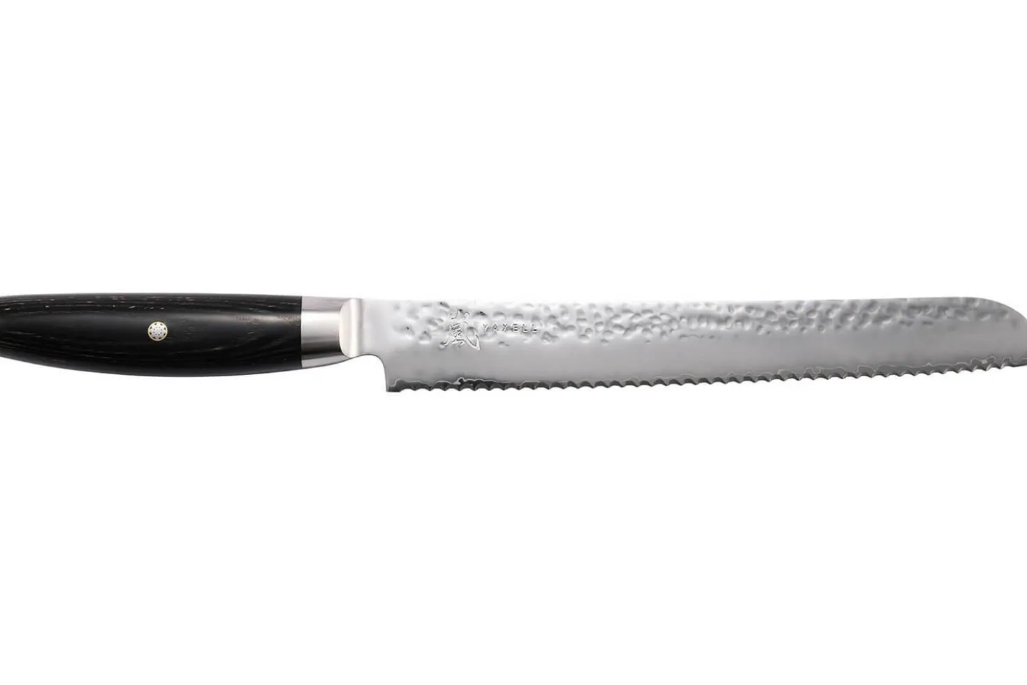 Couteau à pain japonais Yaxell Ketu lame 23cm manche en Pakkawood