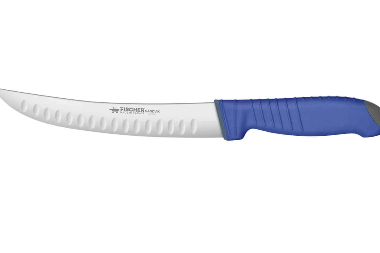 Couteau à parer 20cm Fischer SWE-STEEL alvéolé manche ultra confort
