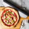 Couteau à pizza demi-lune Ooni lame 35cm en acier inoxydable
