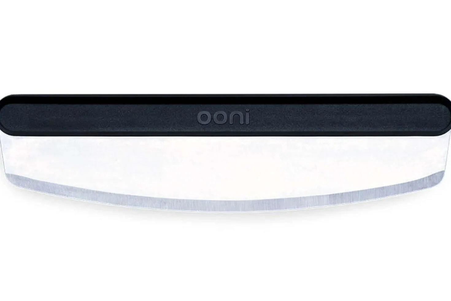 Couteau à pizza demi-lune Ooni lame 35cm en acier inoxydable