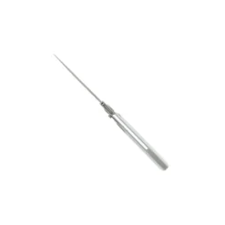 Couteau pliant Actilam S4 lame forgée manche acier/corian blanc 11cm