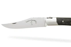 Couteau pliant artisanal Capuchadou acier sandvik manche en corne de buffle 12cm