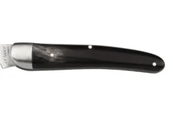 Couteau pliant AU SABOT L'Alsacien acier carbone manche en corne 10cm