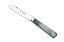 Couteau pliant Au Sabot Le Pradel acier carbone XC75 manche corne 10,5cm