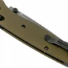 Couteau pliant Benchmade Bailout 537GY-1 manche aluminium anodisé vert 12cm avec brise-vitre