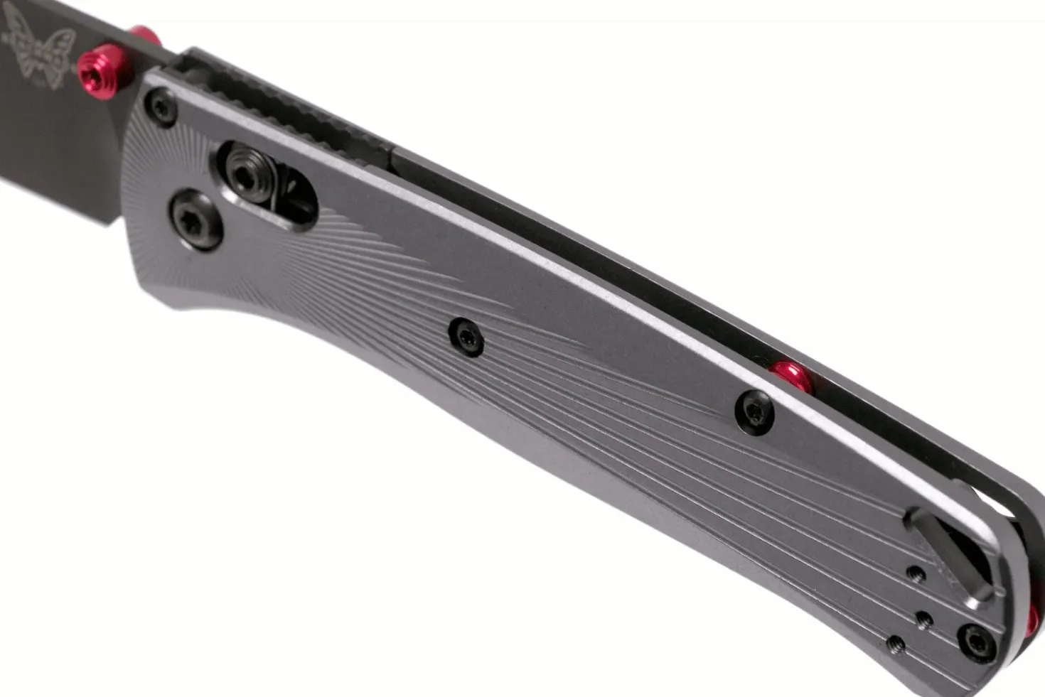 Couteau pliant Benchmade Bugout 535BK-4 manche aluminium anodisé gris 10,7cm