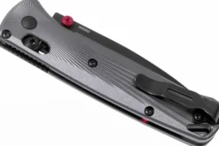 Couteau pliant Benchmade Bugout 535BK-4 manche aluminium anodisé gris 10,7cm