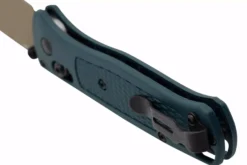 Couteau pliant Benchmade Bugout Crater Blue 535FE-05 manche Grivory bleu 10,7cm