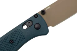 Couteau pliant Benchmade Bugout Crater Blue 535FE-05 manche Grivory bleu 10,7cm