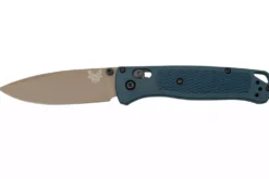Couteau pliant Benchmade Bugout Crater Blue 535FE-05 manche Grivory bleu 10,7cm