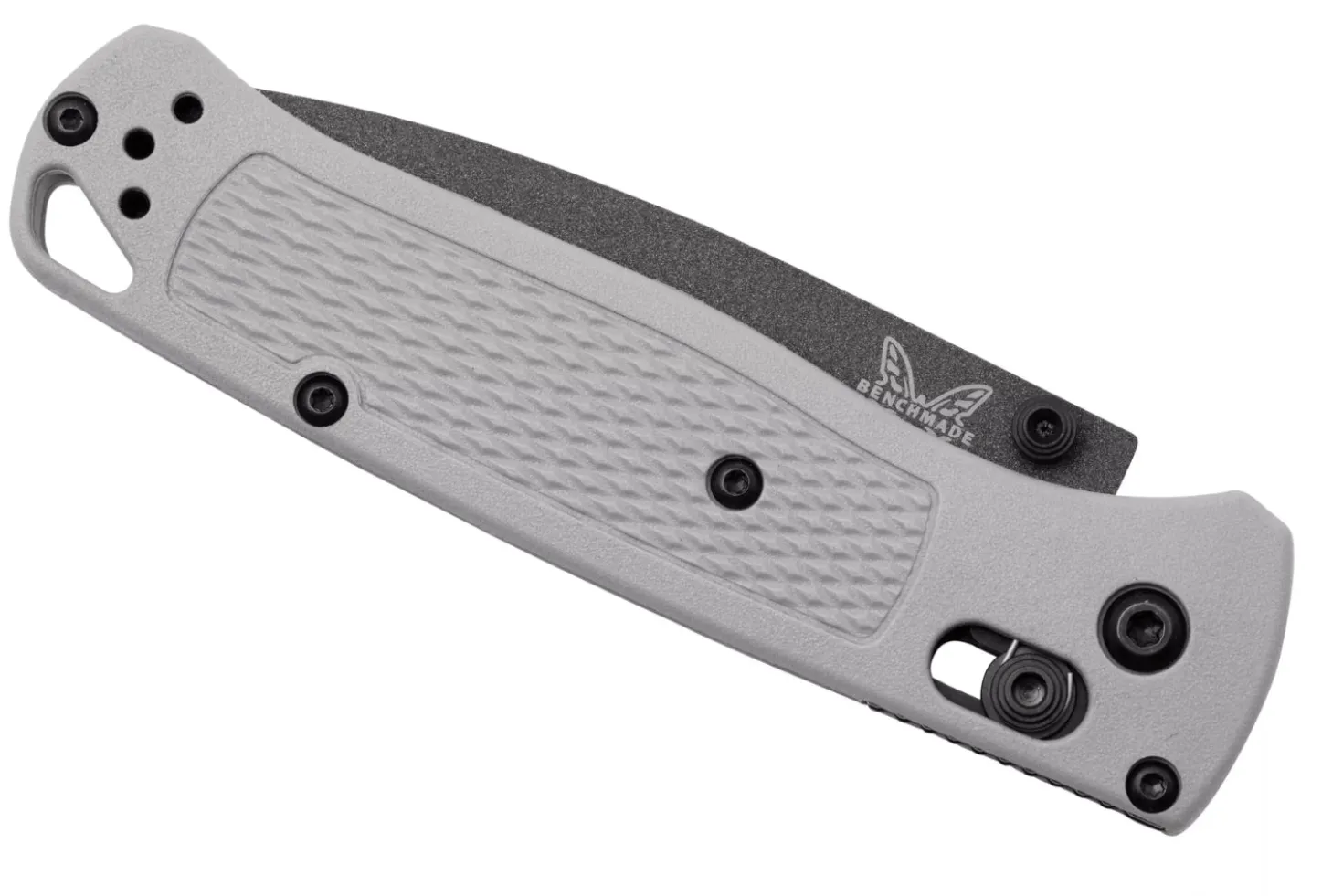 Couteau pliant Benchmade Bugout Storm Gray 535BK-08 manche Grivory gris 10,7cm