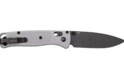 Couteau pliant Benchmade Bugout Storm Gray 535BK-08 manche Grivory gris 10,7cm