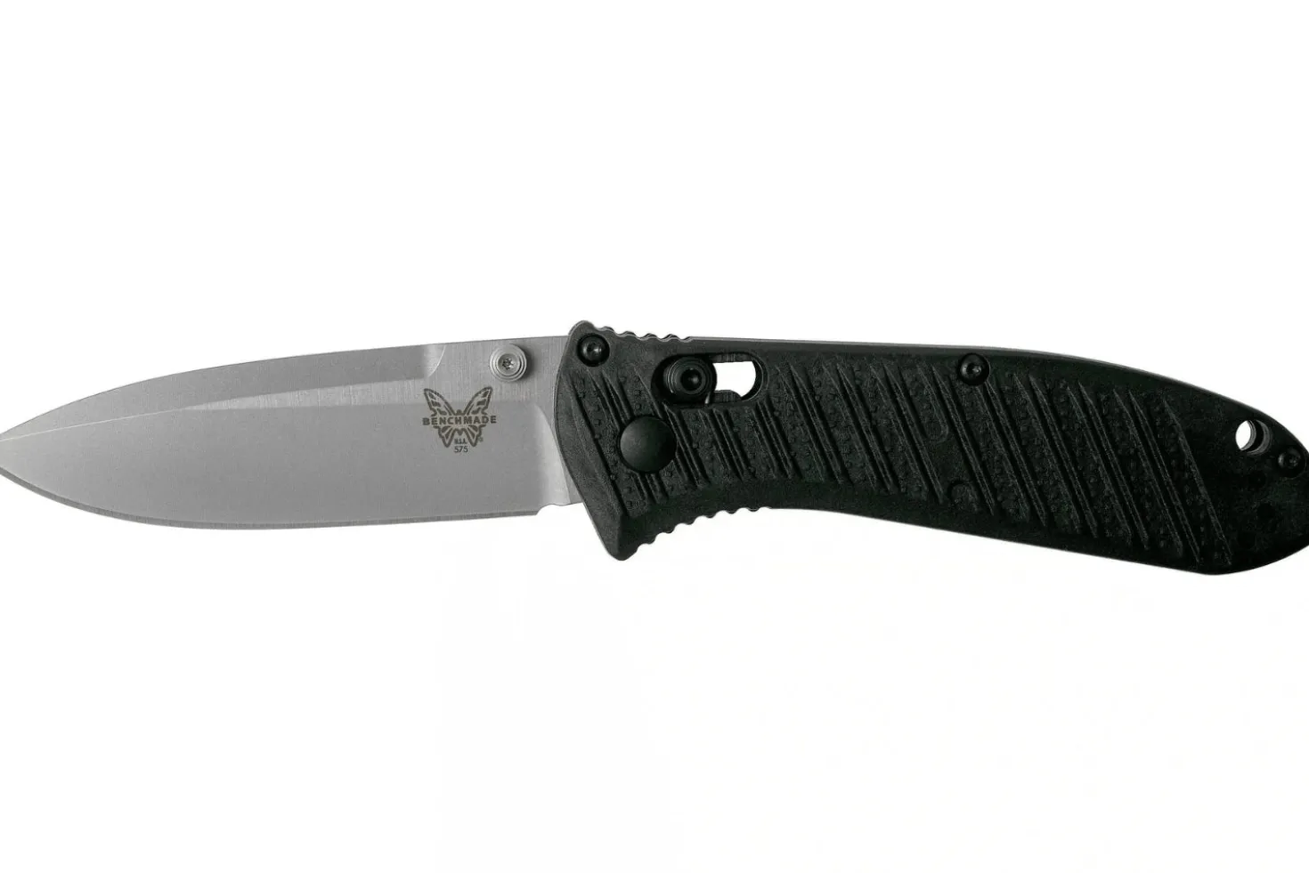 Couteau pliant Benchmade Mini Presidio II 575-1 manche fibre de carbone CF-Elite noir 10,9cm