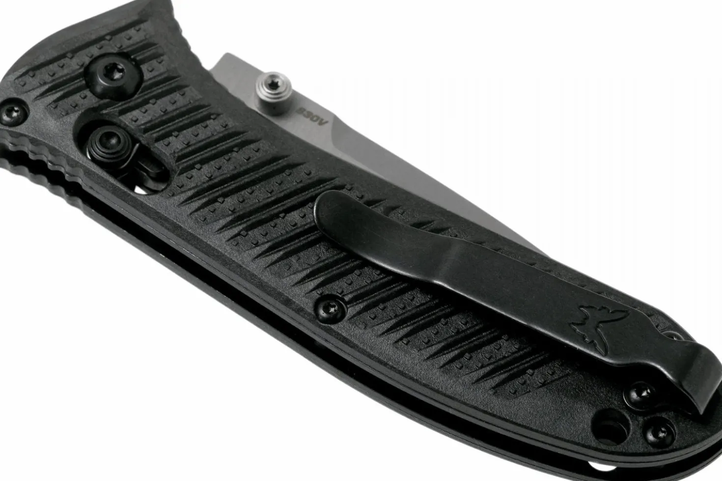 Couteau pliant Benchmade Mini Presidio II 575-1 manche fibre de carbone CF-Elite noir 10,9cm