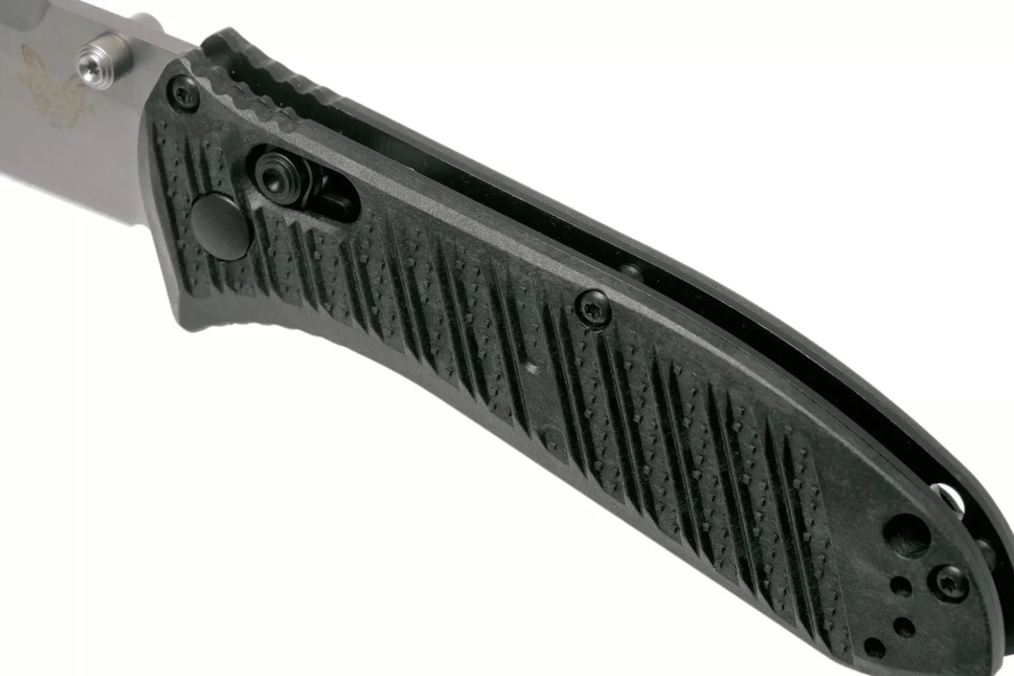 Couteau pliant Benchmade Mini Presidio II 575-1 manche fibre de carbone CF-Elite noir 10,9cm