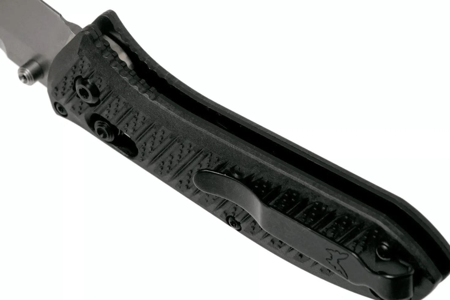 Couteau pliant Benchmade Mini Presidio II 575-1 manche fibre de carbone CF-Elite noir 10,9cm