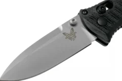 Couteau pliant Benchmade Mini Presidio II 575-1 manche fibre de carbone CF-Elite noir 10,9cm