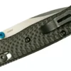 Couteau pliant Benchmade Mini Bugout 533-3 manche fibre de carbone noir 9cm