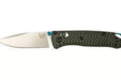Couteau pliant Benchmade Mini Bugout 533-3 manche fibre de carbone noir 9cm