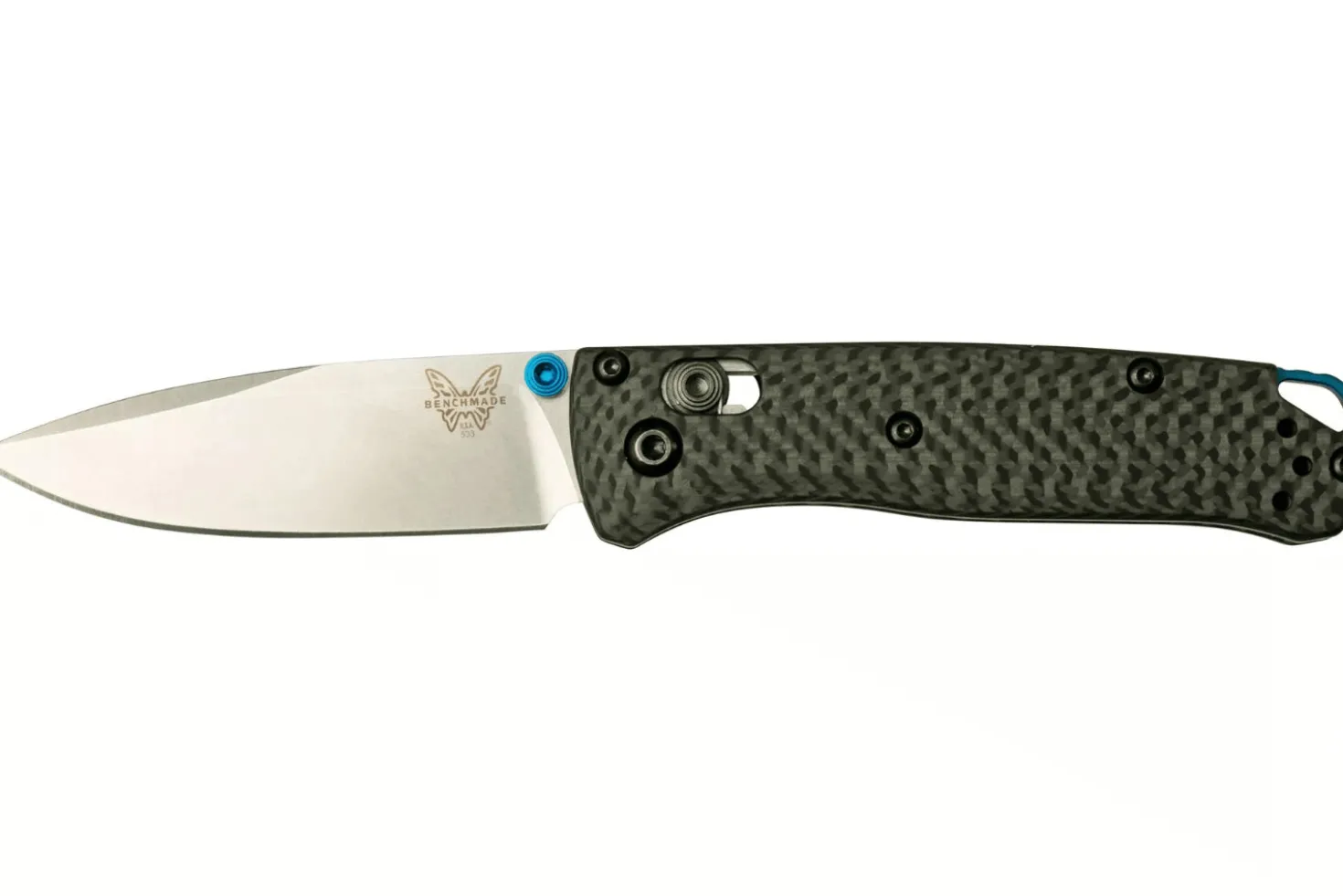 Couteau pliant Benchmade Mini Bugout 533-3 manche fibre de carbone noir 9cm