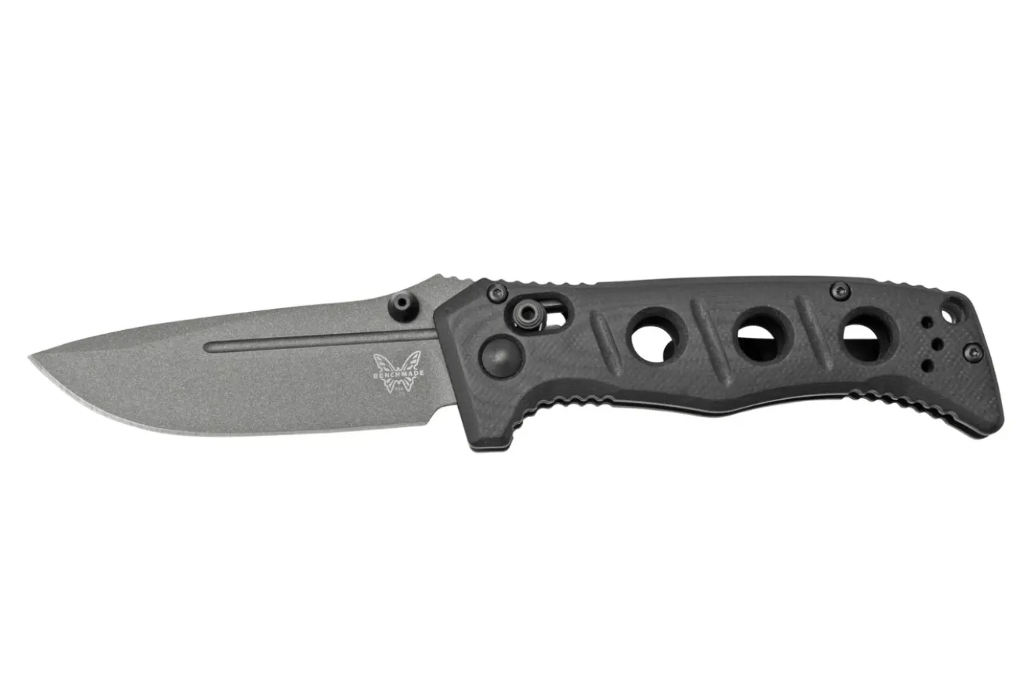 Couteau pliant Benchmade Mini Adamas 273GY-1 manche G10 noir 11cm