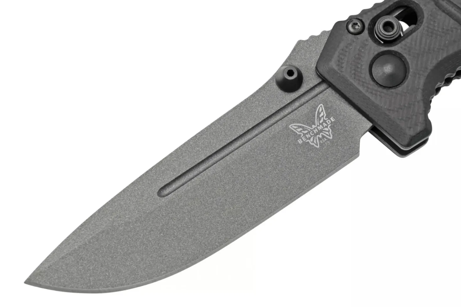 Couteau pliant Benchmade Mini Adamas 273GY-1 manche G10 noir 11cm