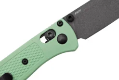 Couteau pliant Benchmade Mini Bugout Sea Foam 533GY-06 lame noire manche Grivory vert 9,4cm