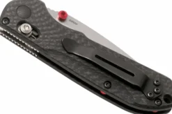 Couteau pliant Benchmade Mini Freek 565-1 manche fibre de carbone noir 10cm avec clip