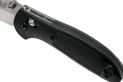 Couteau pliant Benchmade Mini Griptilian 556 manche Grivory noir 9,9cm