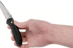 Couteau pliant Benchmade Mini Griptilian 556 manche Grivory noir 9,9cm