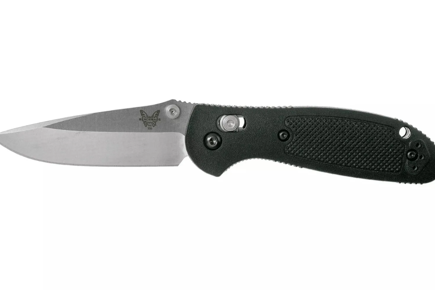 Couteau pliant Benchmade Mini Griptilian 556 manche Grivory noir 9,9cm