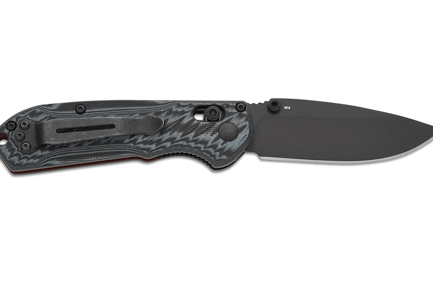 Couteau pliant Benchmade Mini Freek 565BK-02 lame noire manche G10 multicolore 10,3cm