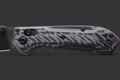 Couteau pliant Benchmade Mini Freek 565BK-02 lame noire manche G10 multicolore 10,3cm