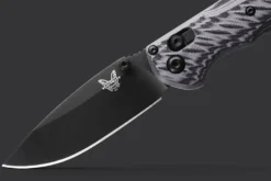 Couteau pliant Benchmade Mini Freek 565BK-02 lame noire manche G10 multicolore 10,3cm