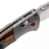 Couteau pliant Benchmade Mini Crooked River 15085-2 manche bois stabilisé 11cm