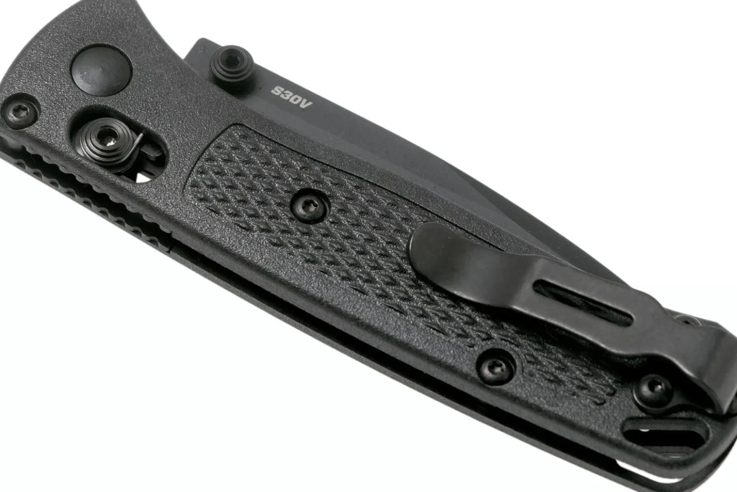 Couteau pliant Benchmade Mini Bugout 533BK-2 manche fibre de carbone CF-Elite® noir 9cm
