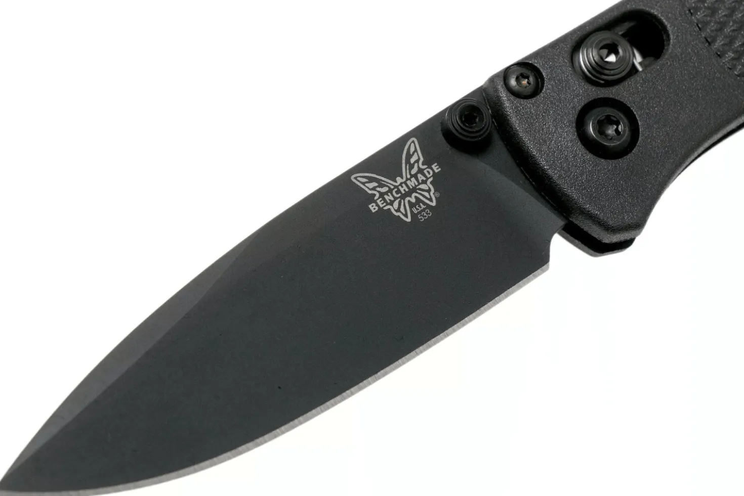 Couteau pliant Benchmade Mini Bugout 533BK-2 manche fibre de carbone CF-Elite® noir 9cm